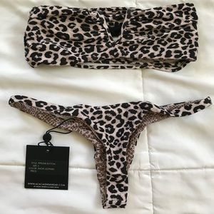 ACACIA Swimwear Snow leopard SET